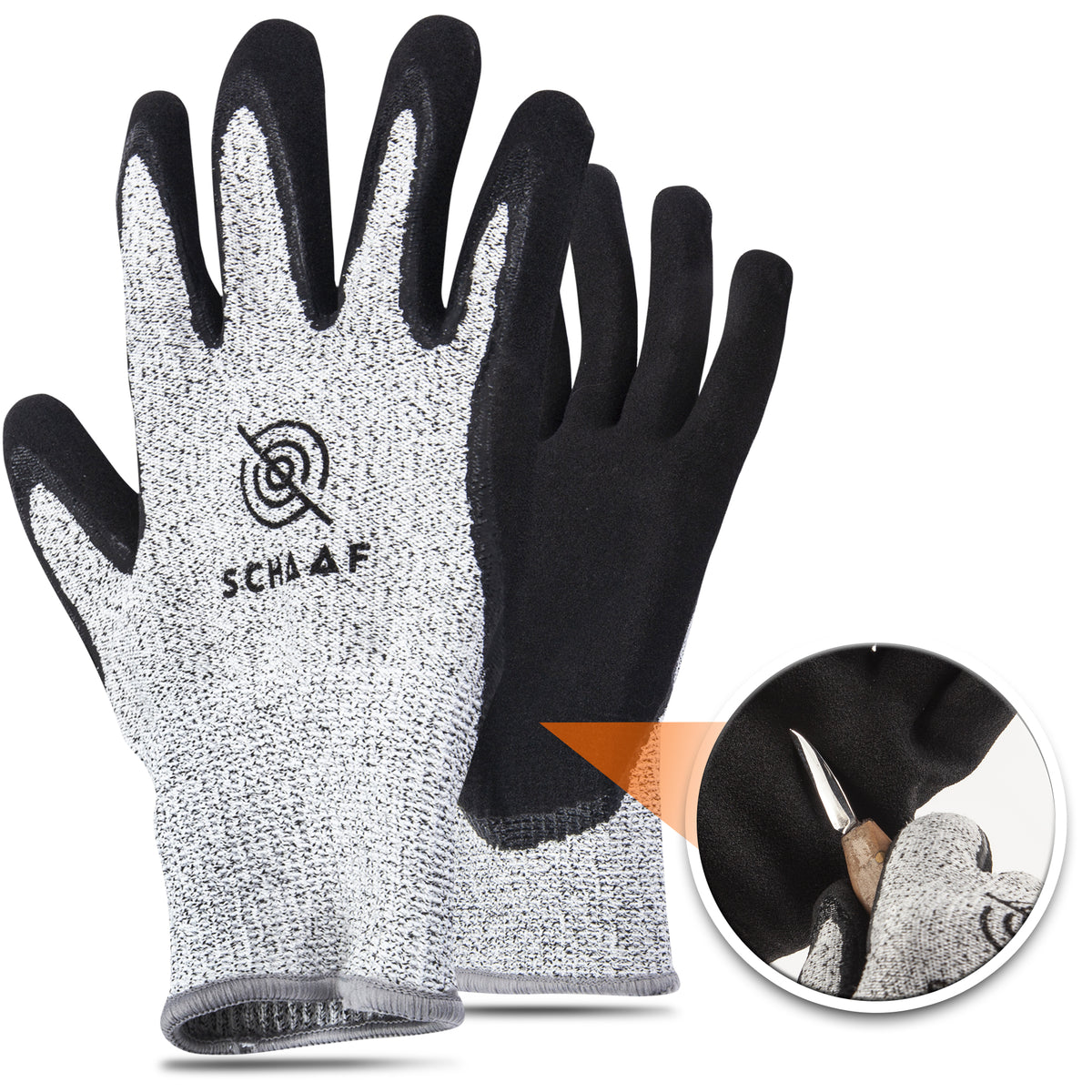 Safety Gloves Construction  Cut Resistant Mechanics Gloves - Work