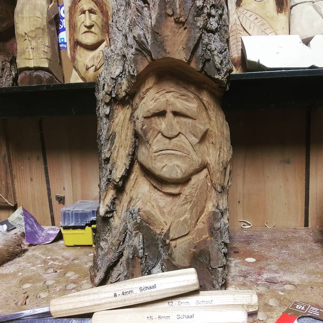 Wood Spirits and more with Tim Collins, The Carving Artist - Schaaf Tools Community Spotlight