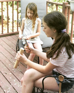 Wood Carving Safety Tips for Young Children. Getting Started, with Annie Haas