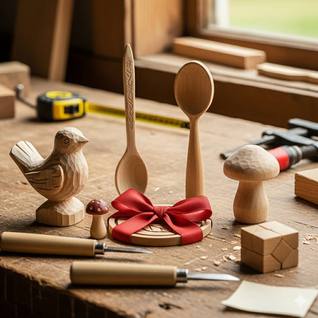 Handmade Gift Ideas You Can Carve in One Weekend