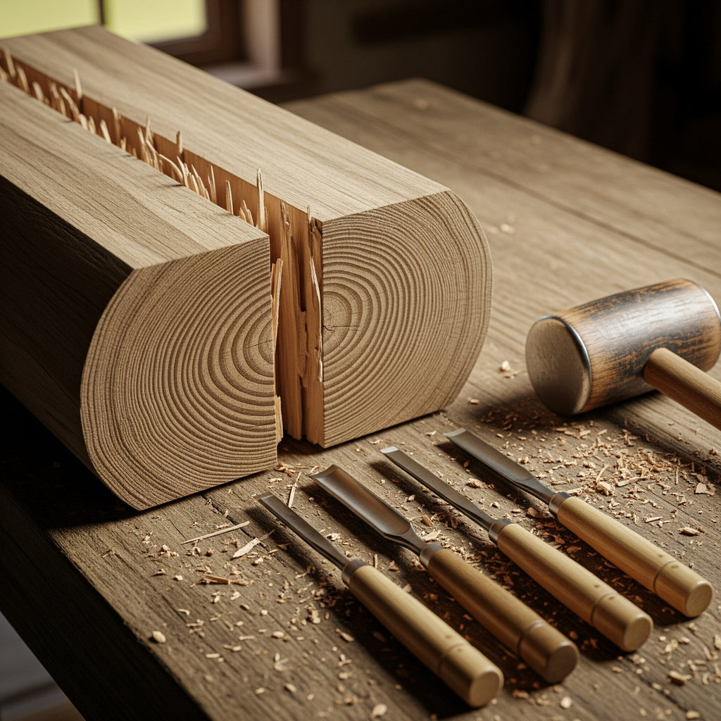 How Do You Prevent Wood from Splitting When Carving?