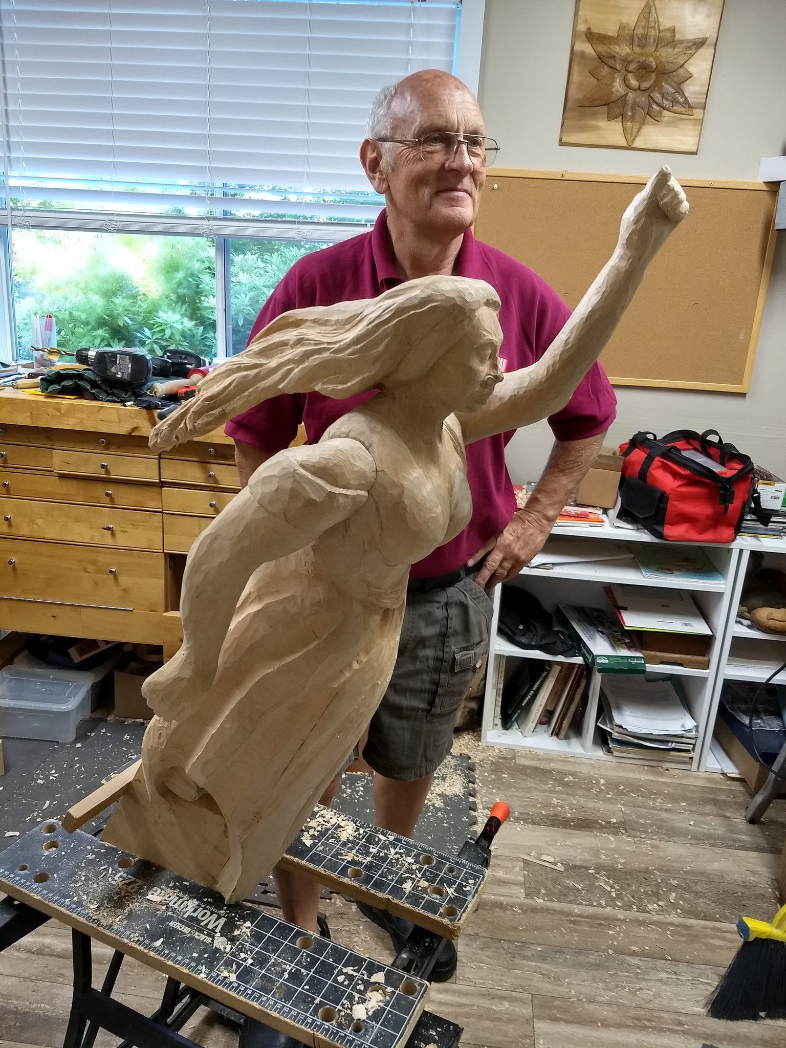 From Retirement Whim to Award-Winning Art: A Woodcarver's Journey