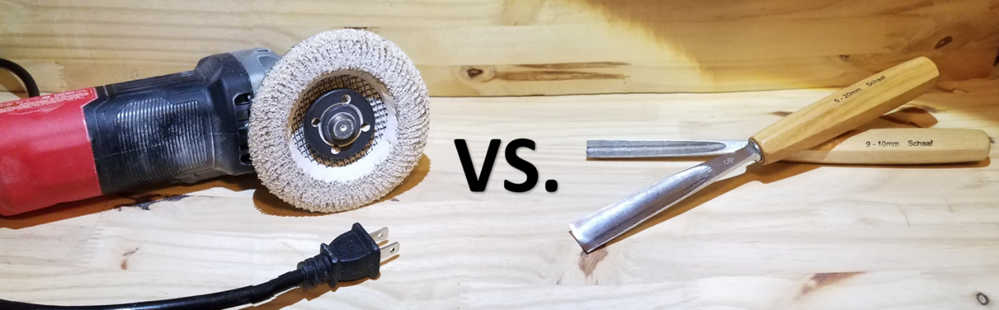 Out With the Old, In With the New...Or Not | Comparing Traditional Hand Carving to Modern Power Carving Tools
