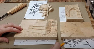 How to Create Depth and Perspective in Your Relief Carvings | Beginner Wood Carving Projects