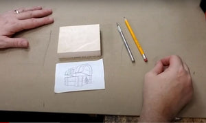 How to Transfer Your Artwork to Wood - Beginner Wood Carving Tutorial