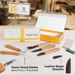 Deluxe Spoon Carving & Whittling Knife Set