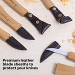 Deluxe Spoon Carving & Whittling Knife Set