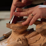 4-Piece Detail Wood Carving Set – Fishtail Profiles to Reach Into Spaces Other Gouges Can’t