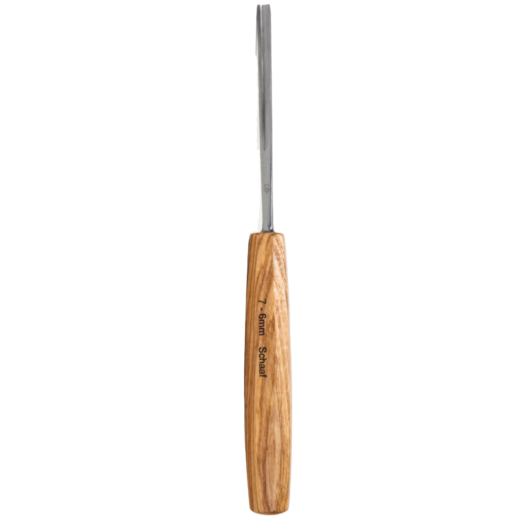#7-6mm Wood Carving Gouge - Deep Curve for Shaping &  Hollowing | Schaaf Tools