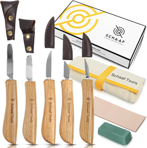 Deluxe Spoon Carving & Whittling Knife Set