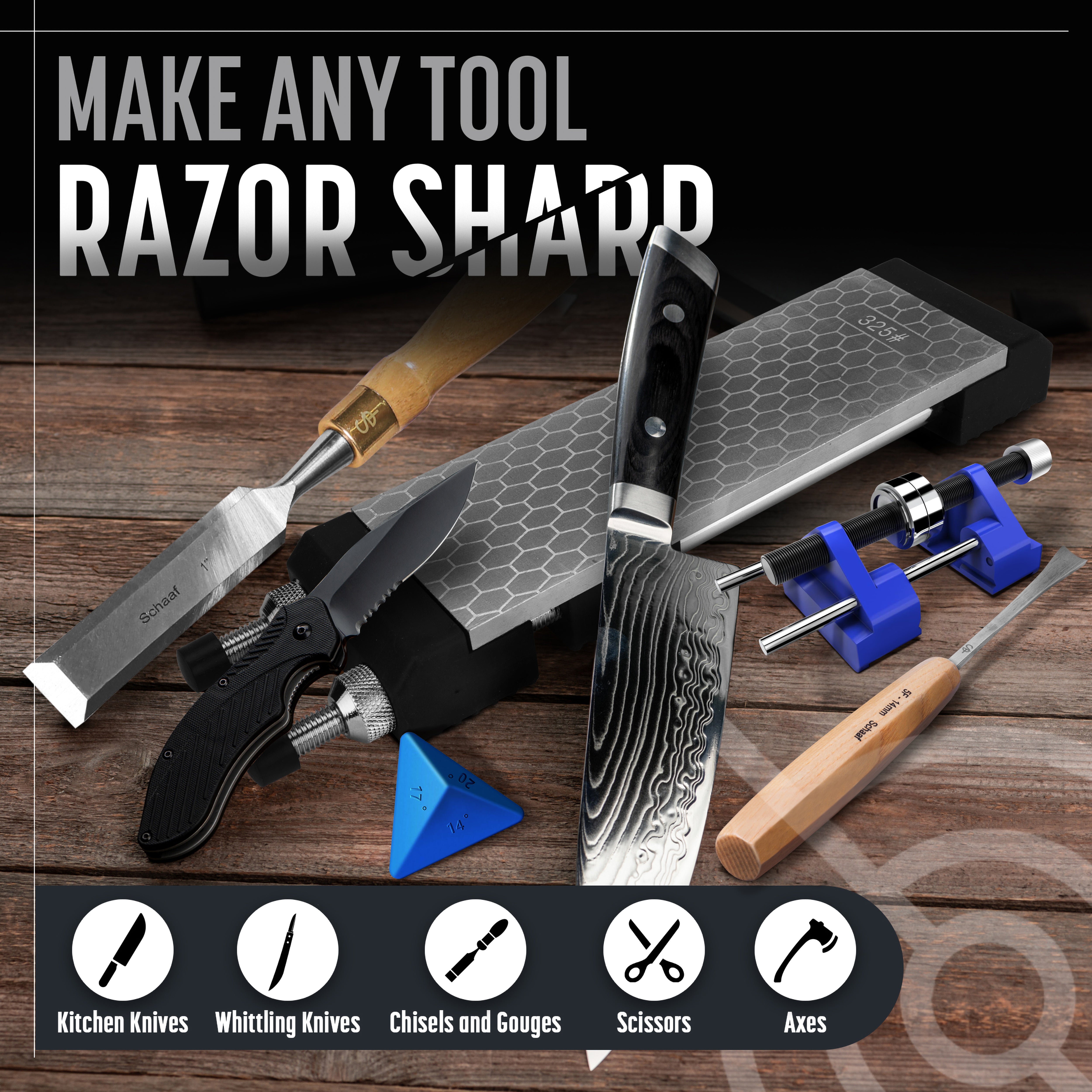 325/1200 Grit Monocrystalline Diamond Sharpening Stone