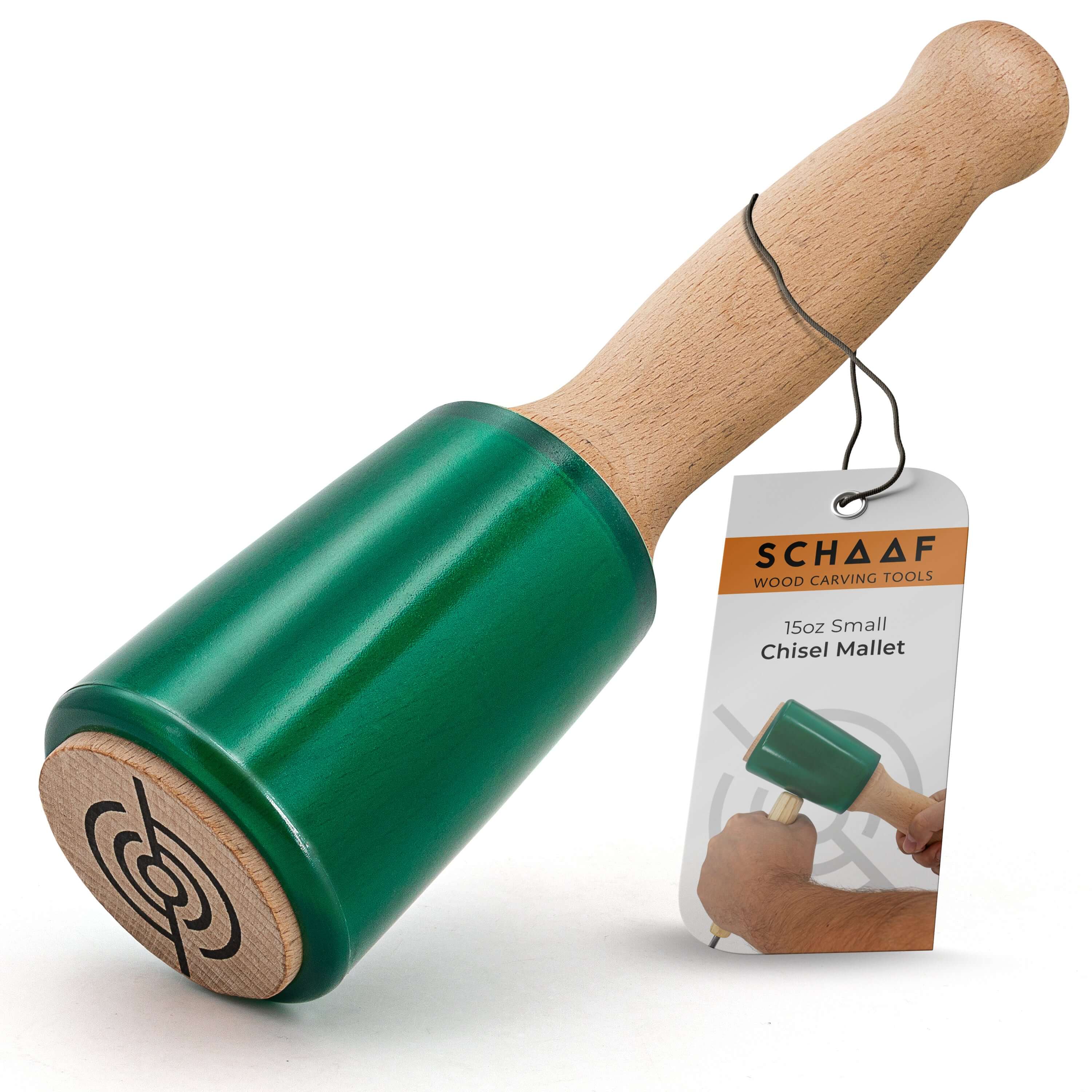 15oz Precision Wood Carving Mallet | Schaaf Tools