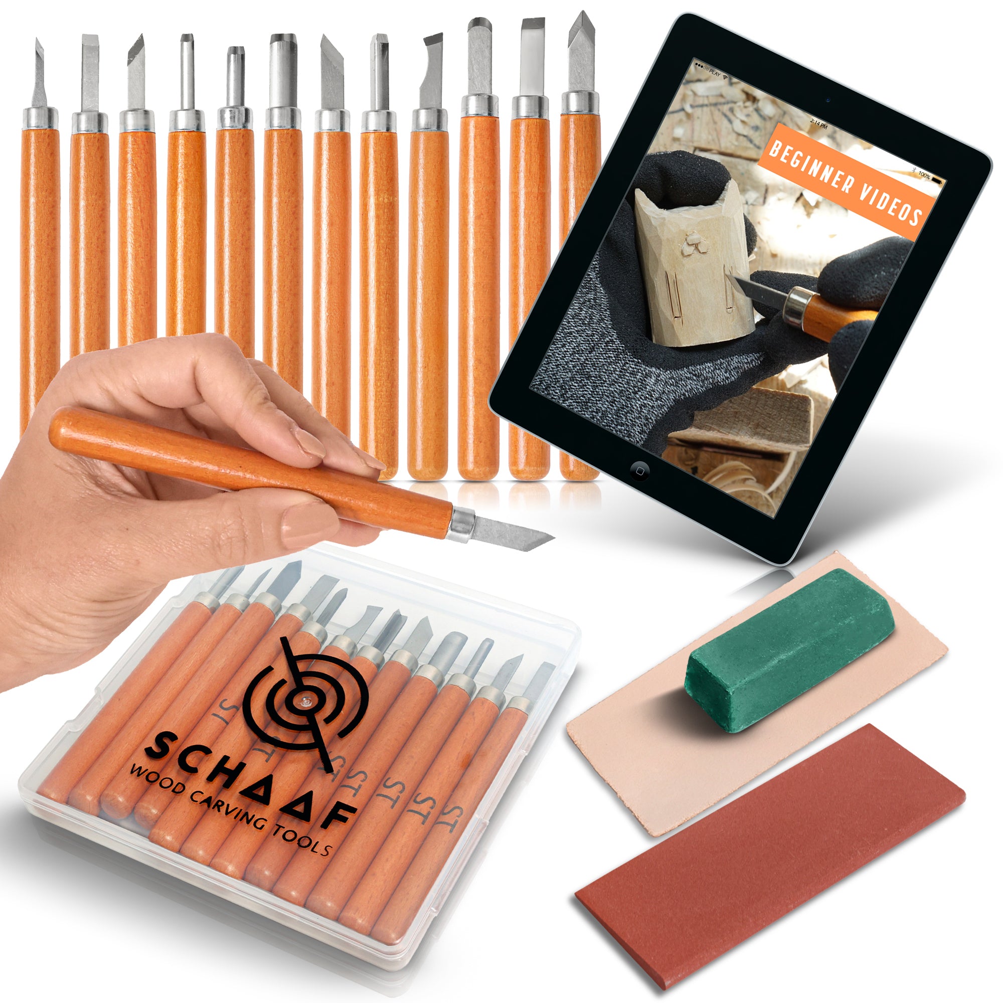 12-Piece Mini Detail Carving Set