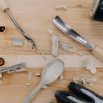 Full Size Wood Carving Tools Set of 12 - Foundation Chisels and Gouges for Beginners