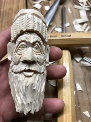 Schaaf Tools  Wood Carving on Instagram: A woodworking project idea using  our KNIFE SET 🧝 Start carving your little wooden gnomes with our new  whittling kit for beginners that has everything