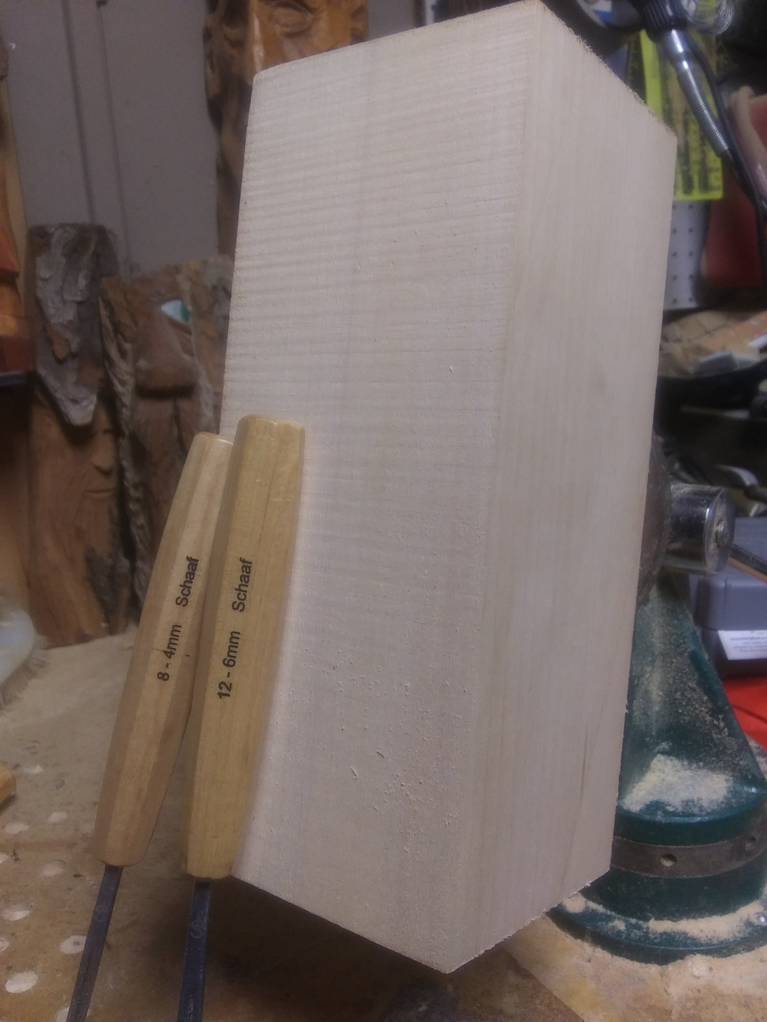 Large BASSWOOD Carving Block 4
